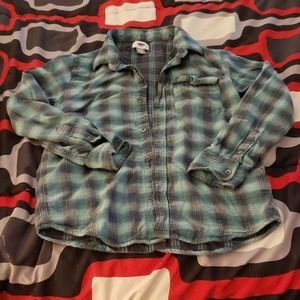 Boys long sleeve button down shirt